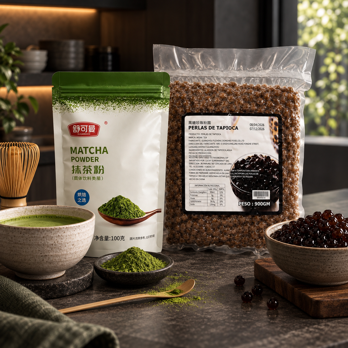 Pack Matcha + Tapioca